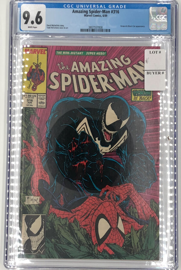 Amazing Spider-Man #316 CGC 9.6
