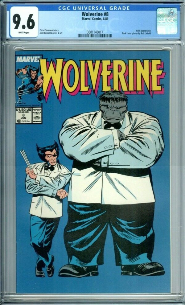 Wolverine #8 CGC 9.6