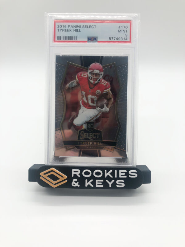 2016 Panini Select Tyreek Hill RC PSA 9