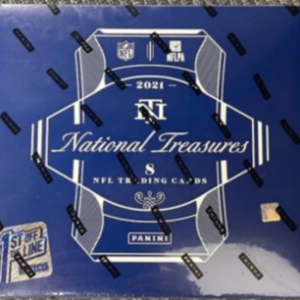 2021 Panini National Treasures Football FOTL Sealed Case (4 Boxes)