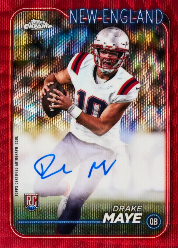 3/18/25 TOPPS CHROME TUESDAY BREAK - 1x Topps Chrome Football Hobby Box Break (8 SPOTS / Divisional Break)