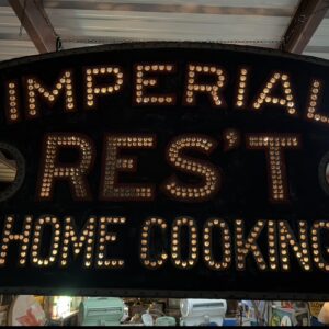 Imperial Res't Home Cooking Neon Sign