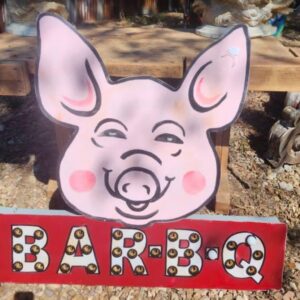 BAR.B.Q Sign