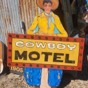 Cowboy Motel Sign