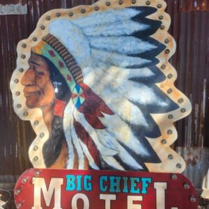 Big Chief Motel Sign