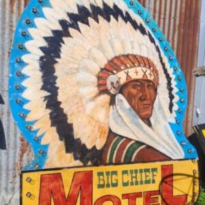 Big Chief Motel Sign