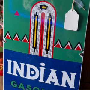 Indian Gasoline Sign