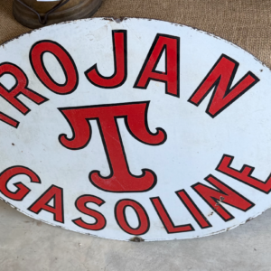 Trojan Gasoline Sign