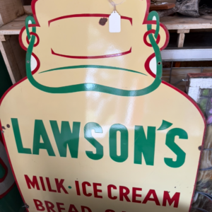 Lawsons Milk Sign