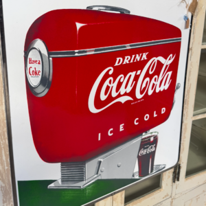 Drink Coca-Cola Ice Cold Sign