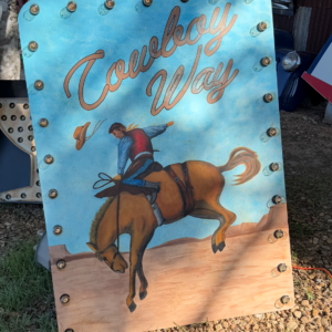 Cowboy Way Sign
